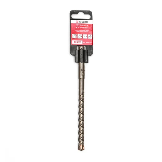 Бур WURTH SDSPLUS-Q-D10-L160, RED LINE {арт. 1668051016}